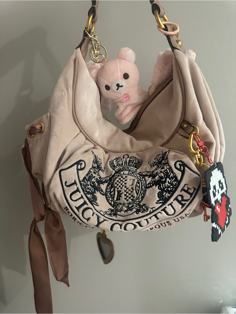 Juicy Couture pink bags x2